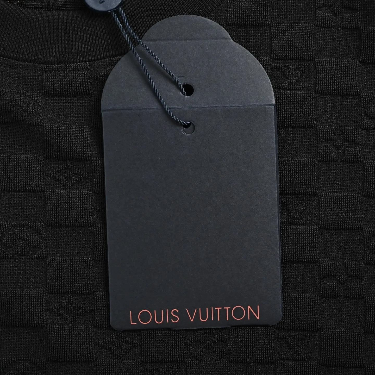 Louis Vuitton/Louis Vuitton presbyopic checkerboard jacquard short sleeves